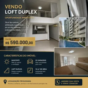 Apartamento com 1 Quarto à venda, 74m² no Pituba, Salvador
