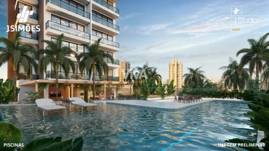 Apartamento com 1 Quarto à venda, 27m² no Meireles, Fortaleza