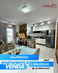 Apartamento com 2 Quartos à venda, 65m² no Valparaíso, Serra