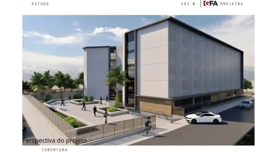 Prédio Comercial para alugar, 6500m² no Asa Norte, Brasília