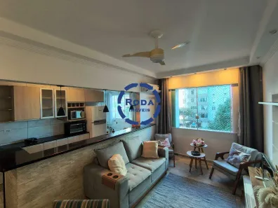 Apartamento com 2 Quartos para alugar, 80m² no José Menino, Santos