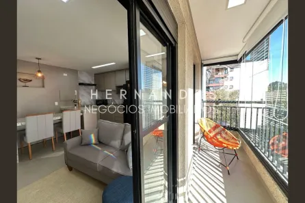 Apartamento com 1 Quarto para alugar, 43m² no Dezoito do Forte Empresarial/Alphaville., Barueri