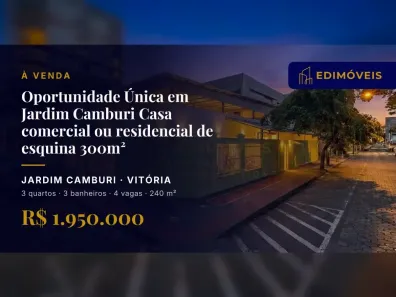 Casa com 3 Quartos à venda, 240m² no Jardim Camburi, Vitória