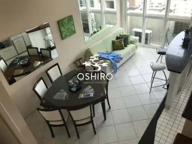 Apartamento com 2 Quartos para alugar, 76m² no Gonzaga, Santos