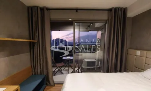 Kitnet com 1 Quarto à venda, 27m² no Santo Amaro, São Paulo