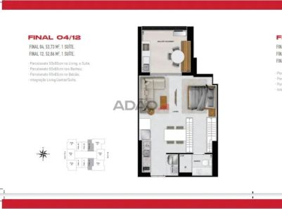 Apartamento com 1 Quarto à venda, 53m² no Setor Bueno, Goiânia