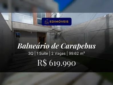 Casa com 3 Quartos à venda, 99m² no Balneário de Carapebus, Serra