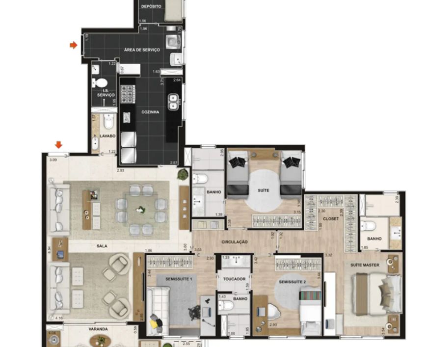 INFINITY ART RESIDENCES no Santo Antônio, Belo Horizonte