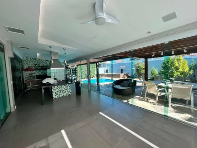 Casa de Condomínio com 4 Quartos para alugar, 420m² no Loteamento Alphaville Campinas, Campinas
