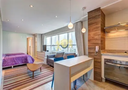 Flat com 1 Quarto à venda, 40m² no Brooklin Paulista, São Paulo