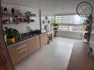 Apartamento com 3 Quartos à venda, 125m² no Boqueirão, Praia Grande