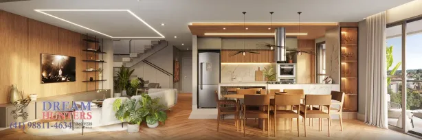 Cobertura com 3 Quartos à venda, 158m² no Ahú, Curitiba