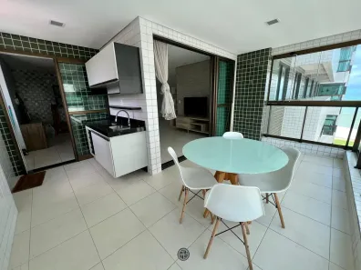 Apartamento com 3 Quartos para alugar, 114m² no Guaxuma, Maceió