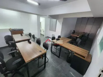 Sala Comercial para alugar, 40m² no Gonzaga, Santos