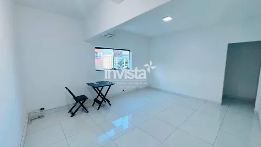 Sala Comercial para alugar, 30m² no Embaré, Santos