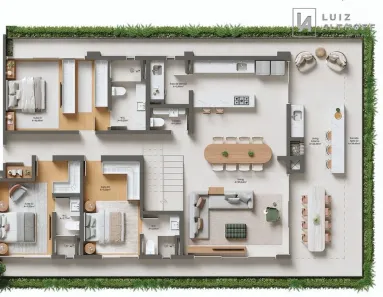 Apartamento com 3 Quartos à venda, 341m² no Centro, Florianópolis