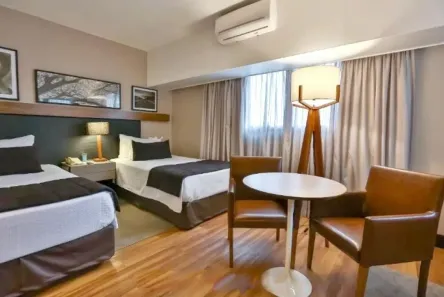 Flat com 1 Quarto para alugar, 29m² no Cidade Monções, São Paulo