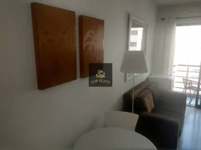 Flat com 1 Quarto para alugar, 35m² no Moema, São Paulo