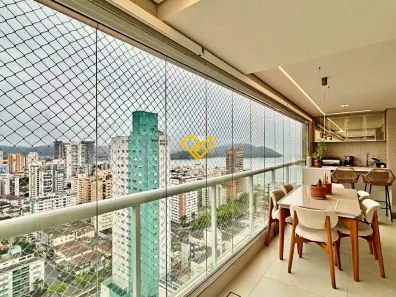 Apartamento com 3 Quartos à venda, 133m² no Aparecida, Santos