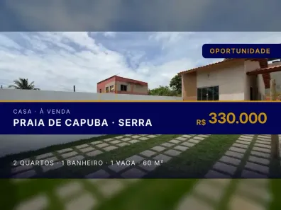 Casa com 2 Quartos à venda, 60m² no Praia de Capuba, Serra