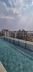 Apartamento com 1 Quarto para alugar, 21m² no Santo Amaro, São Paulo