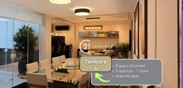 Casa de Condomínio com 3 Quartos à venda, 180m² no Tamboré, Santana de Parnaíba