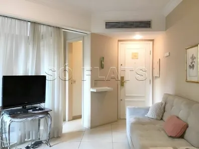 Flat com 1 Quarto para alugar, 32m² no Cerqueira César, São Paulo