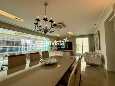 Apartamento com 4 Quartos para alugar, 277m² no Embaré, Santos