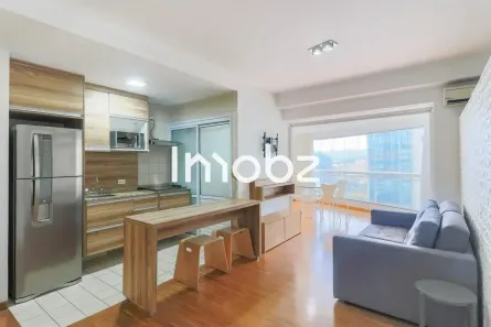 Apartamento com 1 Quarto à venda, 50m² no Cidade Monções, São Paulo