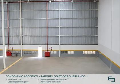 Galpão/Depósito/Armazém para alugar, 1374m² no Jardim São Geraldo, Guarulhos