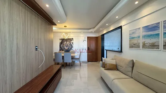 Apartamento com 2 Quartos para alugar, 85m² no Aviação, Praia Grande