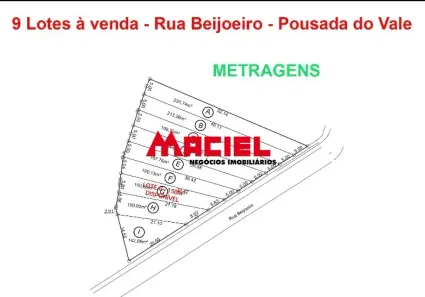 Lote/Terreno à venda, 150m² no Chácaras Pousada do Vale, São José dos Campos