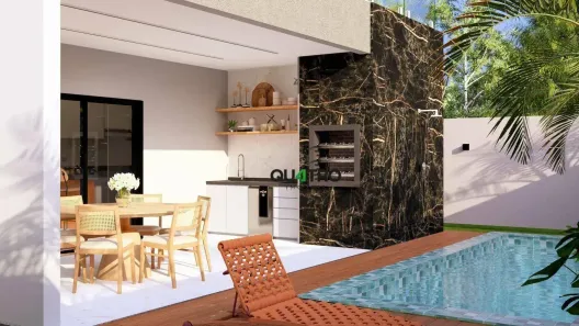 Casa de Condomínio com 4 Quartos à venda, 212m² no Cidade Alpha, Eusébio