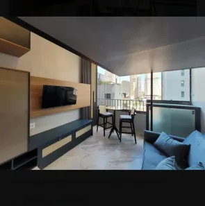 Apartamento com 1 Quarto para alugar, 24m² no Jardim das Acácias, São Paulo