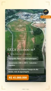 Galpão/Depósito/Armazém à venda, 210000m² no Santo Antônio, Cariacica
