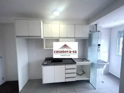 Apartamento com 2 Quartos para alugar, 47m² no Centro, Santo André