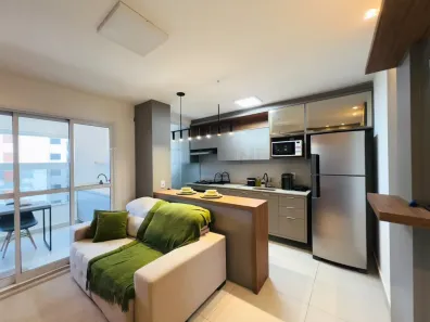 Apartamento com 1 Quarto para alugar, 42m² no Vila Aviação, Bauru