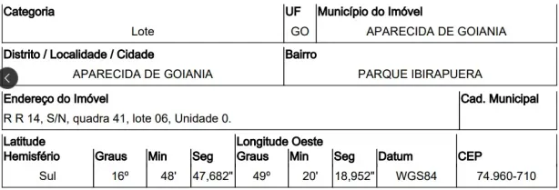 Lote/Terreno à venda, 360m² no Parque Ibirapuera, Aparecida de Goiânia