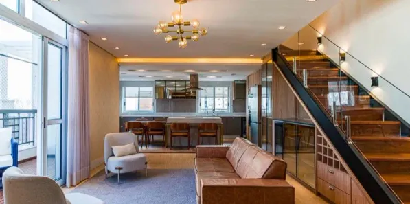 Apartamento com 3 Quartos para alugar, 220m² no Paraíso do Morumbi, São Paulo