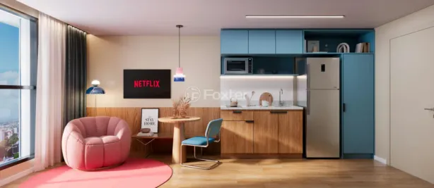 Kitnet com 1 Quarto à venda, 25m² no Marechal Rondon, Canoas
