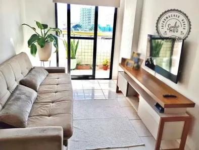 Apartamento com 1 Quarto à venda, 50m² no Aviação, Praia Grande