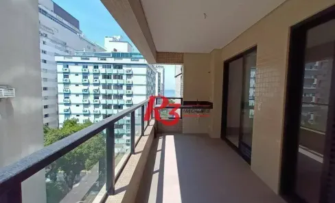 Apartamento com 2 Quartos à venda, 75m² no José Menino, Santos