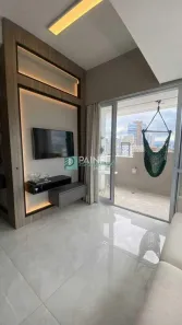Apartamento com 3 Quartos para alugar, 137m² no Gonzaga, Santos