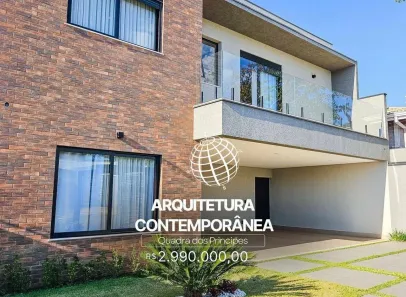 Casa de Condomínio com 4 Quartos à venda, 350m² no Condomínio Loteamento Quadra dos Príncipes, Atibaia