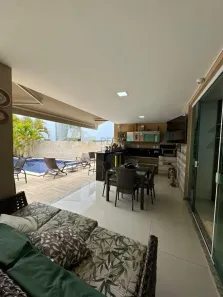 Casa de Condomínio com 4 Quartos para alugar, 281m² no Alphaville (Abrantes), Camaçari