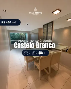 Apartamento com 2 Quartos à venda, 56m² no Castelo Branco, João Pessoa