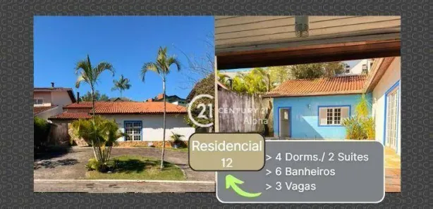 Casa de Condomínio com 4 Quartos à venda, 291m² no Alphaville, Santana de Parnaíba