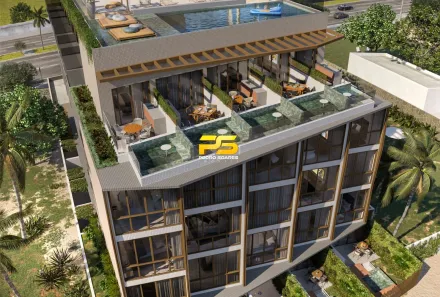 Flat com 1 Quarto à venda, 26m² no Jardim Oceania, João Pessoa
