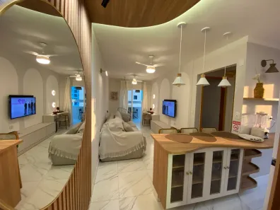 Apartamento com 1 Quarto à venda, 51m² no Guilhermina, Praia Grande