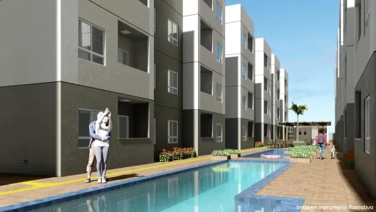 Apartamento com 2 Quartos à venda, 49m² no Gramame, João Pessoa